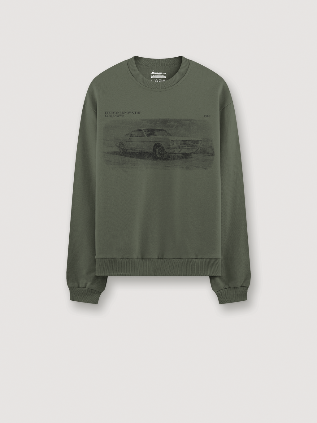 Vintage Printed Sweatshirt