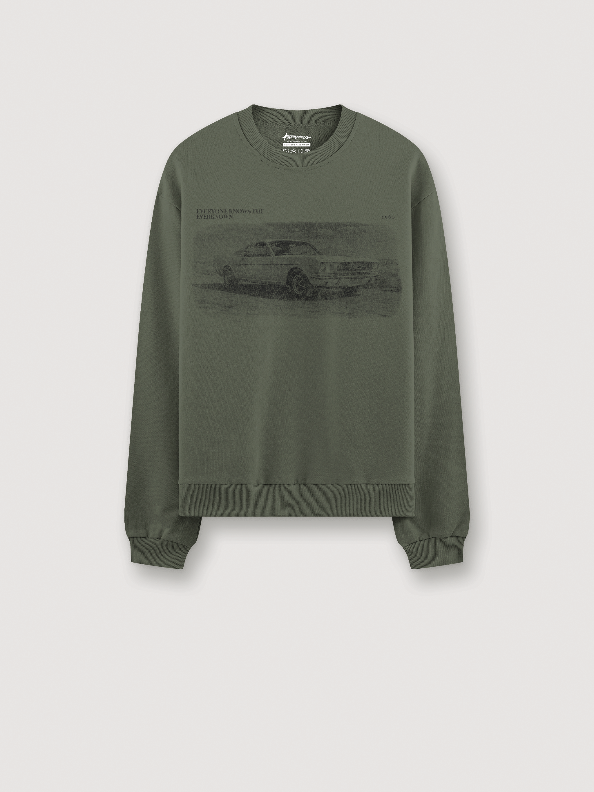 Vintage Printed Sweatshirt