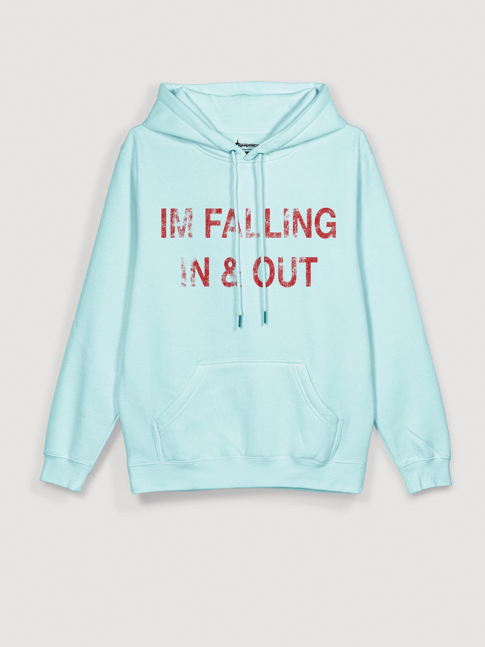 Printed Vintage Hoodie