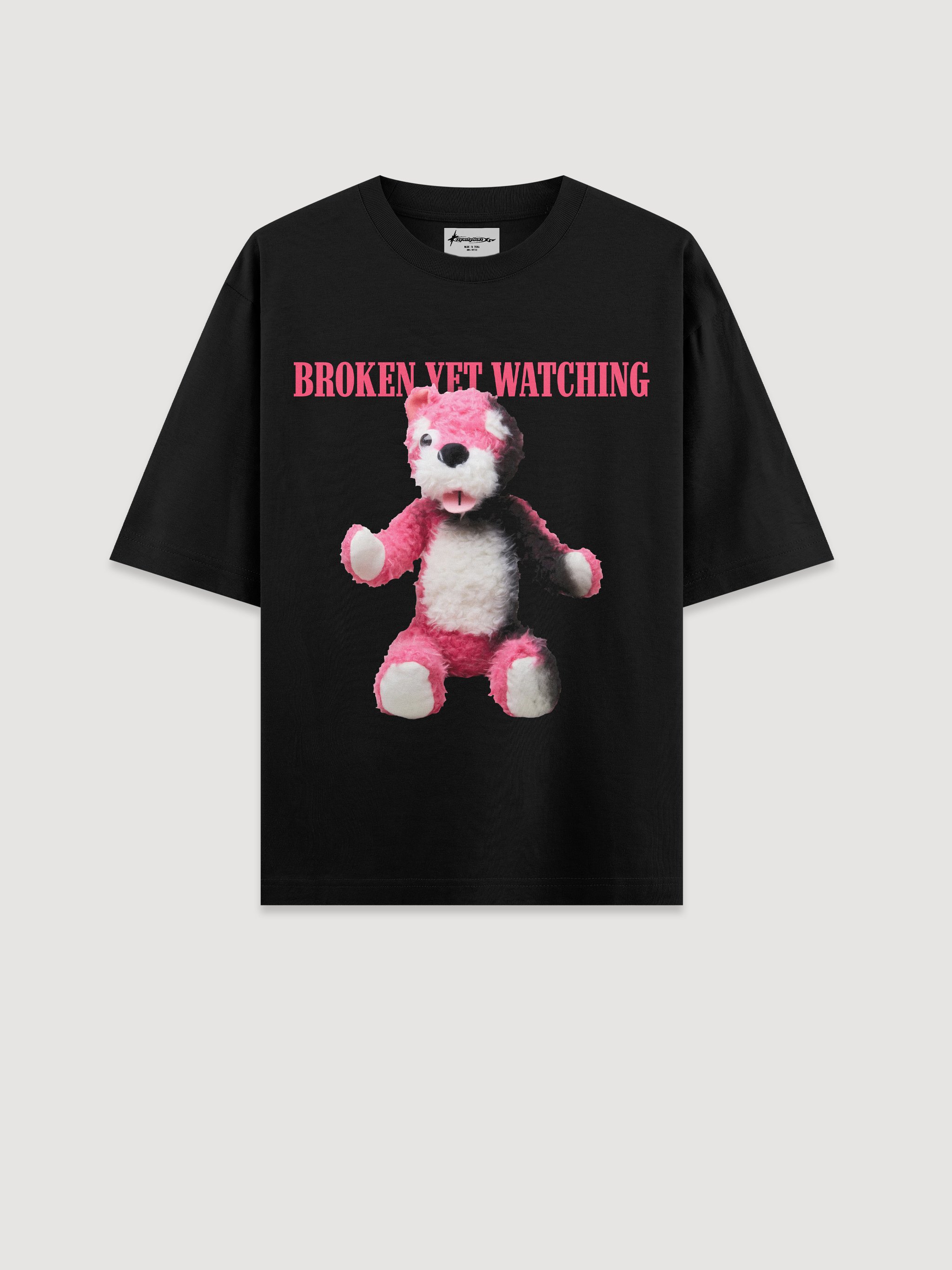 Pink Teddy Loose Fit T-Shirt