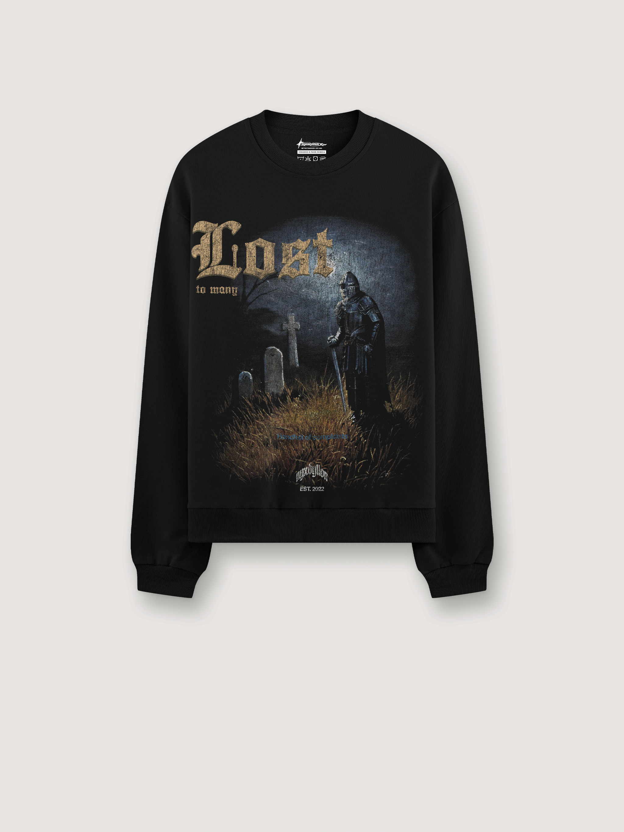 Printed Vintage Sweatshirt